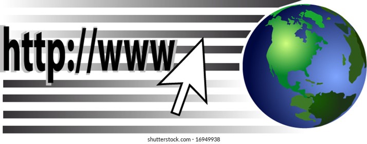 world wide web globe