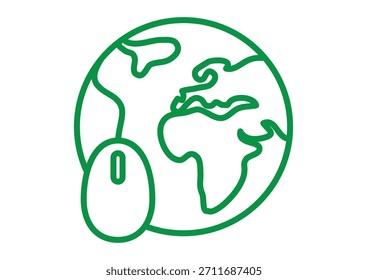 World Wide Web Mouse Connection Green Technology