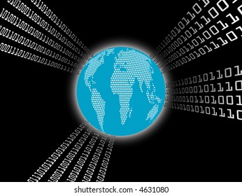 World Wide Web Vector background