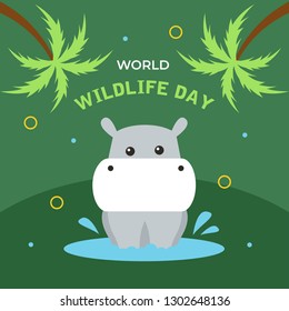 World Wild Life Day Illustration
