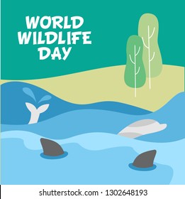 World Wild Life Day Illustration