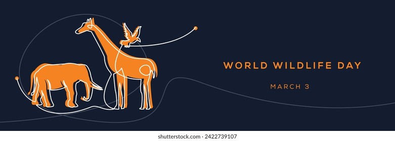 World Wildlife Day, held on 3 March.