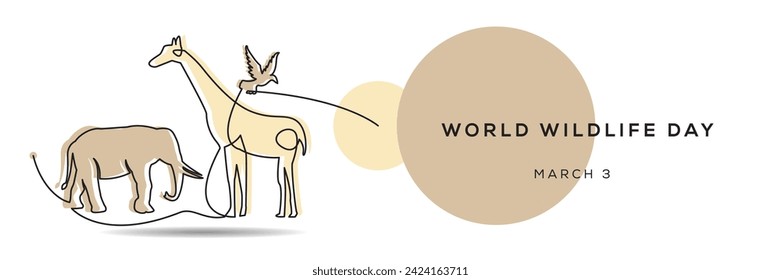 World Wildlife Day, held on 3 March.