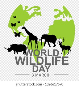 world wildlife day, poster