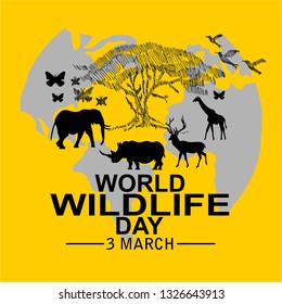 world wildlife day, poster