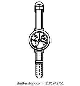 World wristwatch concept