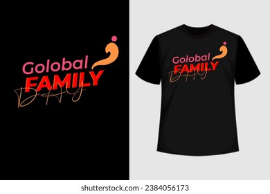 To the World, you are a Father to our Family you are the World Quote, Typography T-shirt Design, Father's day
