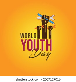 World Youth Skills Day.  flyer, banner