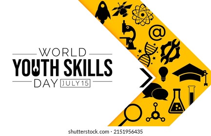 World Youth Skills Day (WYSD) is observed every year on July 15, aims to recognize the strategic importance of equipping young people with skills for employment, decent work and entrepreneurship - Shutterstock ID 2151956435