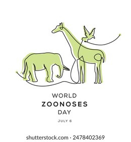 World Zoonoses Day, held on 6 July.