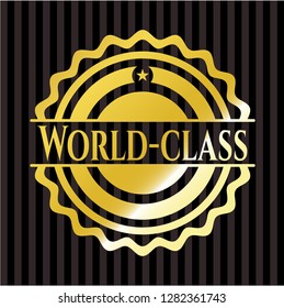 World-class shiny badge