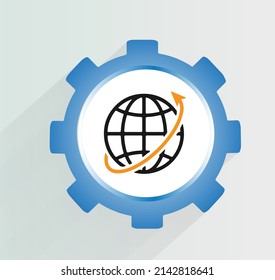 World-Class Solution Icon vector design