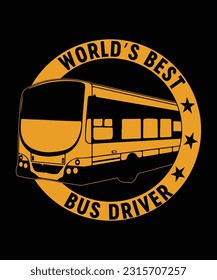 World's Best Bus Driver design