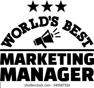 World's best Marketing manager