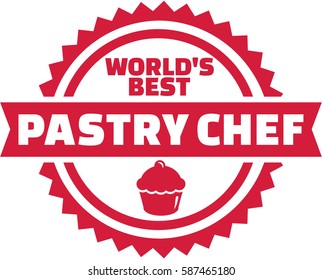 World's best pastry chef emblem