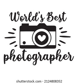 world's best photographer logo inspirational quotes typography lettering design