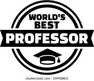 World's best Professor button