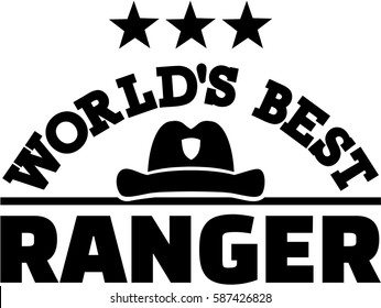 World's Best Ranger With Hat