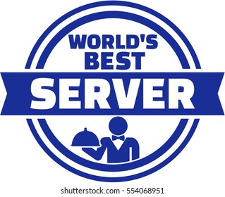 World's best server button