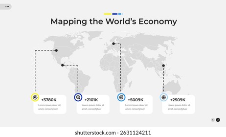 The World's Economy Mapping Infographic