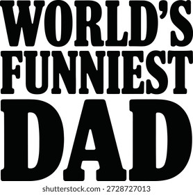 Worlds Funniest Pai texto ousado pai humor engraçado