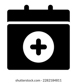 estilo de icono sólido del día mundial de la salud