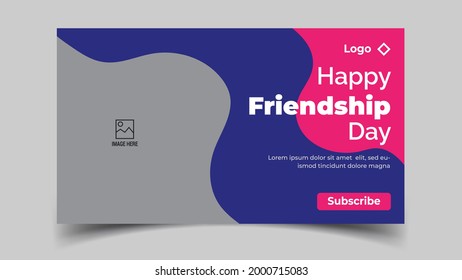 World's International Friendship Day  Video Thumbnail, World's International Friendship Day advertising or other Video Thumbnail