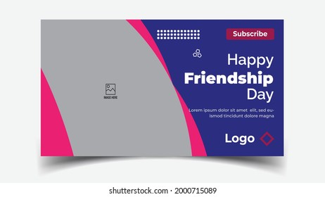World's International Friendship Day  Video Thumbnail, World's International Friendship Day advertising or other Video Thumbnail