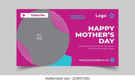 World's Mother's Day Video Thumbnail, World's Mother's Day advertising or other Video Thumbnail