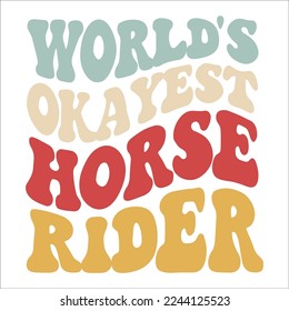 World's Okayest Horse Rider eps design