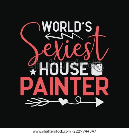 World's Sexiest House Painter Renovating Job Paint Stock photo © 