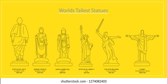 WORLDS TALLEST STATUES