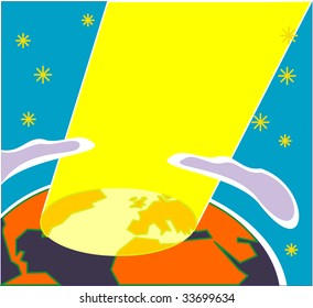 Worldspot, Sunlight on Earth