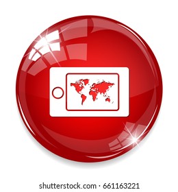 worldtravel tablet icon