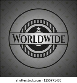 Worldwide black emblem
