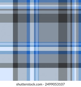 Worldwide check plaid vector, premium tartan seamless texture. Home fabric pattern textile background in pastel and light colors palette.