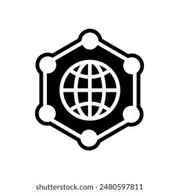 Worldwide communication  icon set. for mobile concept and web design. vector illustration 10Eps