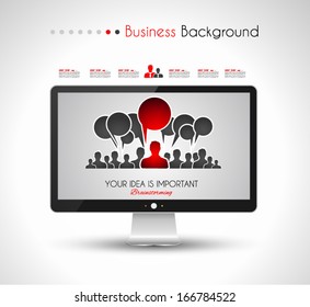 Worldwide communication and social media concept art. People communicating around the globe with a lot of connections.