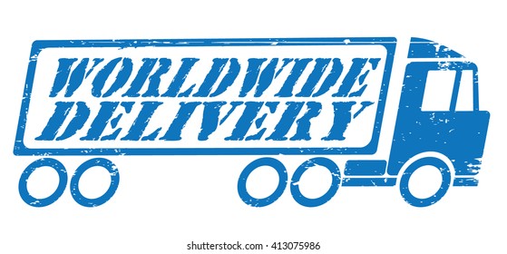 worldwide delivery icon