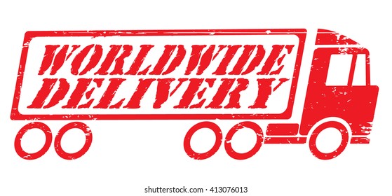 worldwide delivery icon