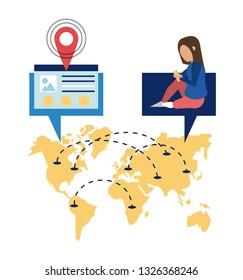 Worldwide delivery online orders