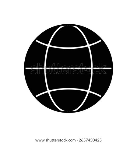 Worldwide Global Network Internet Fill Icon