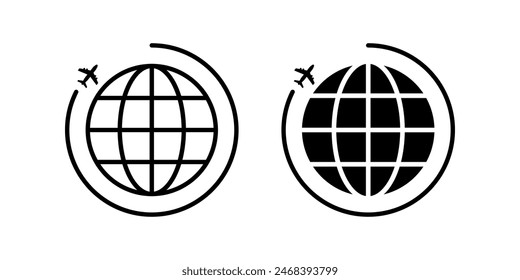 Worldwide icon set. for mobile concept and web design. vector illustration