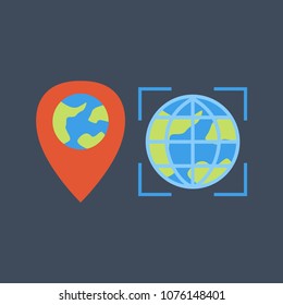 Worldwide icons set