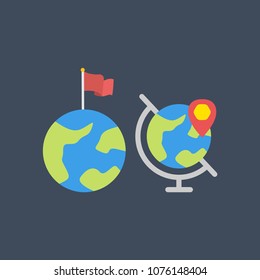 Worldwide icons set