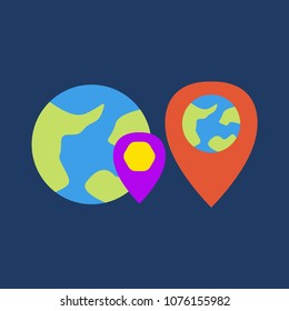 Worldwide icons set