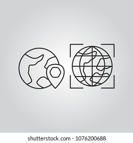 Worldwide icons set