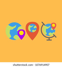 Worldwide icons set