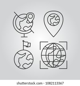 Worldwide icons set