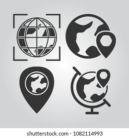 Worldwide icons set